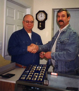 12-31-1999 millennium coin sales Harry Garrison and Ray Williams 2