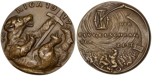 1917 Fall of Riga medal