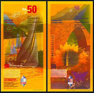 Roger Pfund Czech banknotes