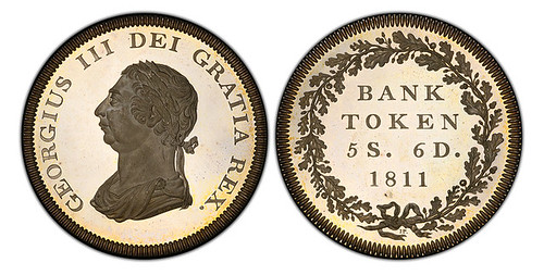 1811 George III Pattern Bank Dollar