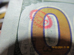 Chop on U.S, paper money 1