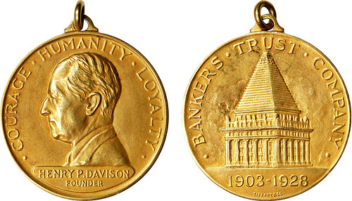 1928 Banker's Trust Company medal