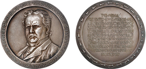 1917 Theodore Newton Vail medal