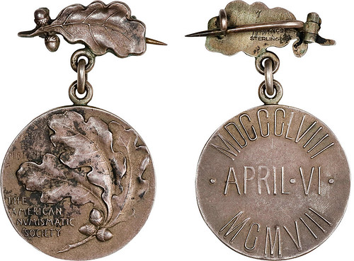 1908 ANS 50TH Anniversary Medal