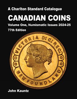 2024-25 Charlton V1 Canadian Coins book cover