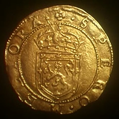 English Civil War era gold coin