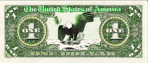 Banknote design ideas $1.00 back