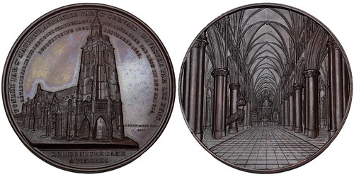 Belgium Tongeren. Notre-Dame Basilica medal