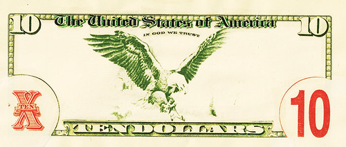 Banknote design ideas $10.00 back