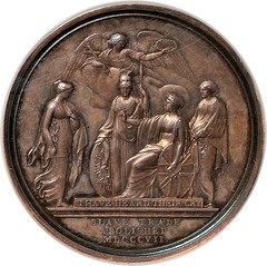 1807 Slave Trade Abolition Silver Medal Reverse