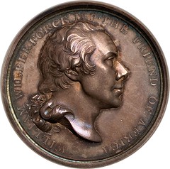 1807 Slave Trade Abolition Silver Medal Obverse
