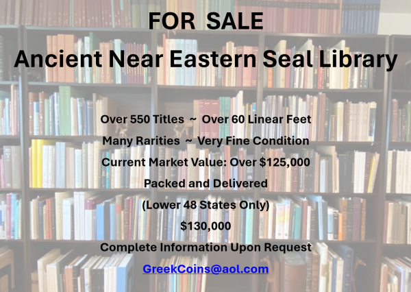 Seals E-Sylum ad 2024-05-26 Seal Library