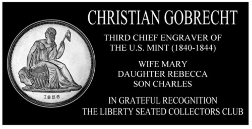 Christian Gobrecht Grave Marker