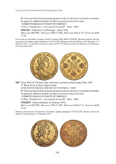 CATALOGUE DES MONNAIES ROYALES FRANÇAISES sample page 2