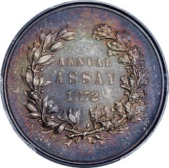 3. 1872 Assay Commission Medal Silver Reverse