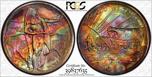 3. 1926 Oregon Trail PCGS MS69