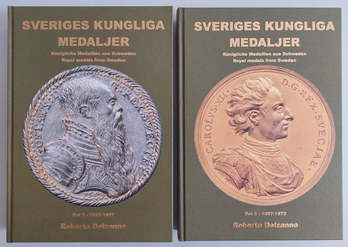 Sveriges Kungliga Medaljer book covers
