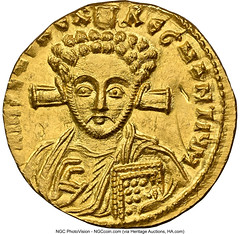 Heritage Byzantine Coinage 1 Obverse