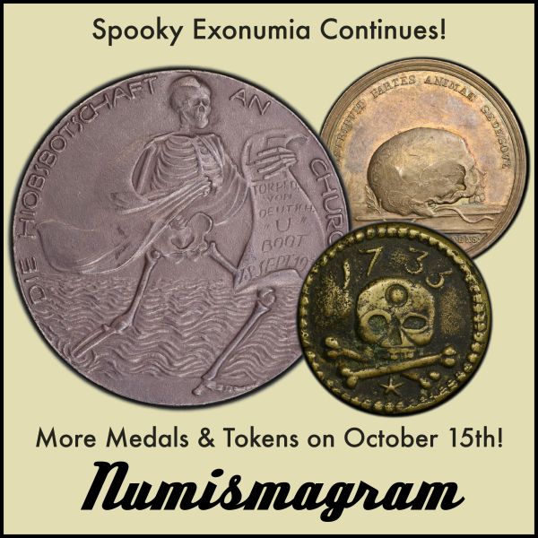 Numismagram E-Sylum ad114 Spooky3