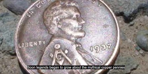 mythical copper pennies