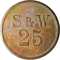 S & W 25 Cent-      Nr. 357 a Obverse