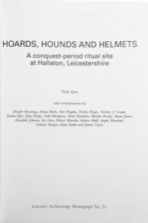 Book Cover Hoards, Hounds and Helmets title page