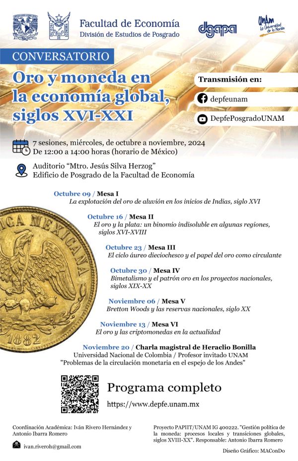 Gold and Currency in the Global Economy conference poster