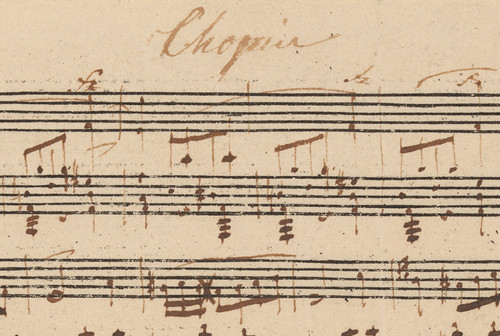 Chopin waltz score