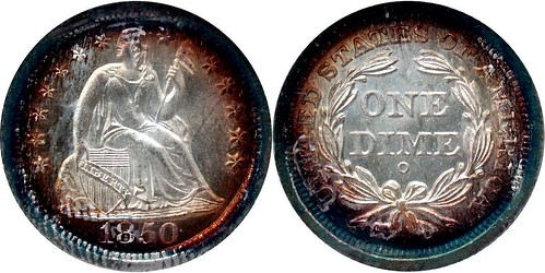 1850-O Dime