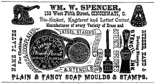 William Spencr Business card.