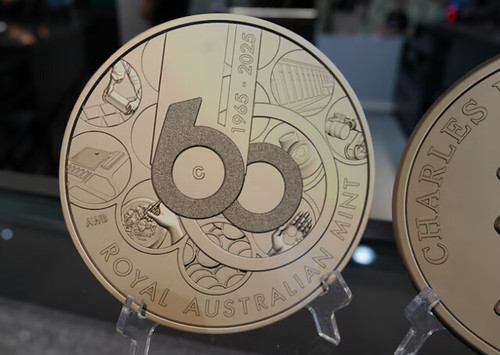 60 years of the Royal Australian Mint 2025 coin