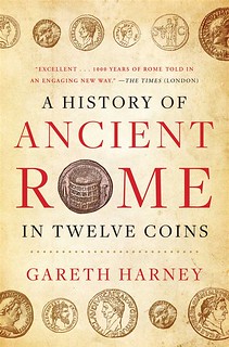 cover-of-a-history-of-ancient-rome-in-twelve-coins-by-gareth-harney