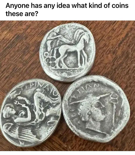 Mystery coins