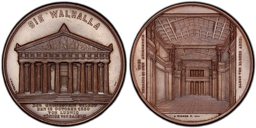 Regensburg Walhalla medal