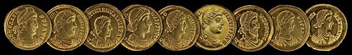 Roman Gold Coins In Luxembourg 1