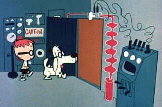 Wayback machine Sherman and Mr. Peabody