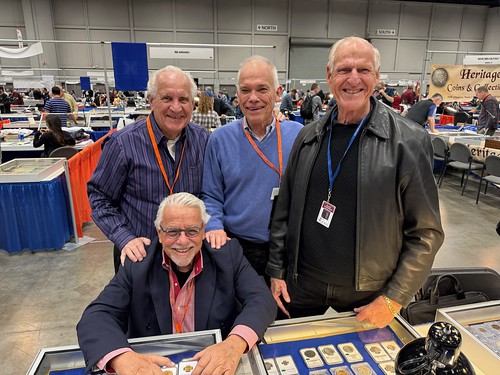 2025-01 FUN Mal Varner, Larry Hanks, Bill Youngerman, Bob Steinberg seated