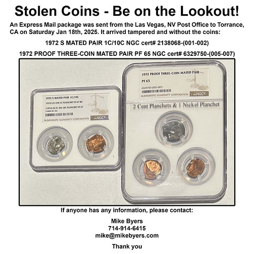 Error Coins Stolen