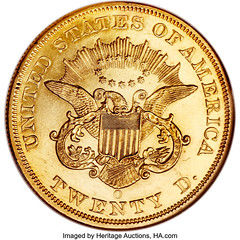 1856-O $20 reverse