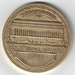 DEpt. of Commerce Gold Medal obverse