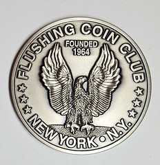 FCC 60th anniversary medal nickel silver obverse