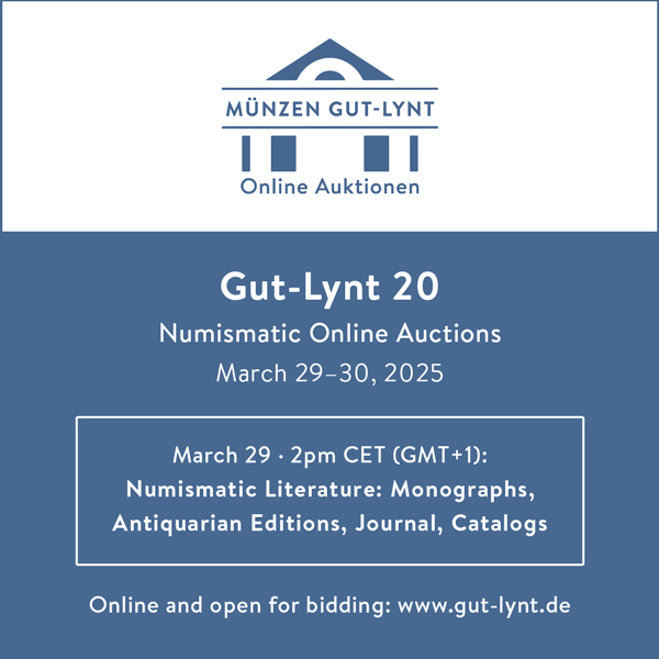 Gut-Lynt E-Sylum ad 2025-03-16 Auction 20