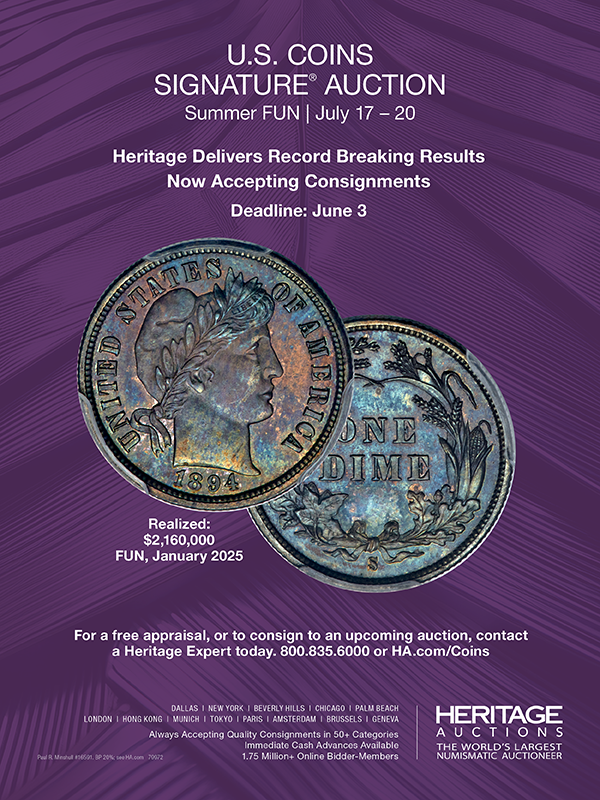 Heritage E-Sylum ad 2025-05-04