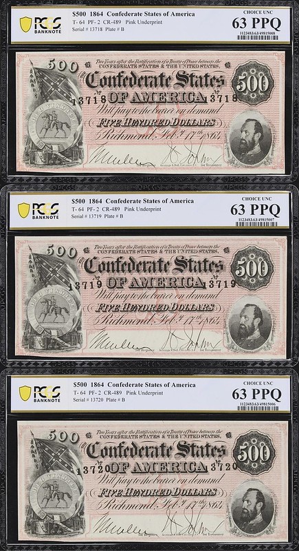 The July 2025 Confederate Currency Auction 9