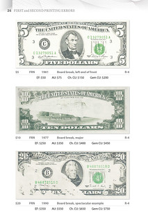 United States Paper Money Errors, 5th Edition Sample