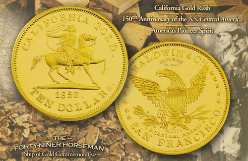 1857 $10 Vaquero Reproduction