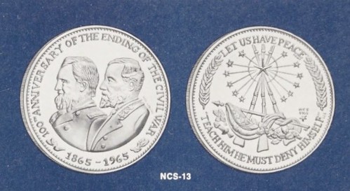 Civil War Centennial medal by Angela Gregory