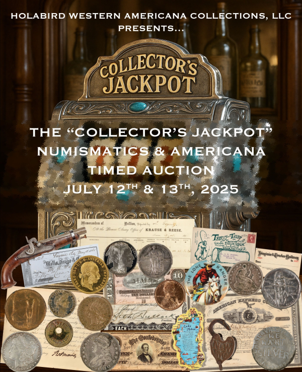 Holabird E-Sylum ad 2025-07-06 Collector's Jackpot