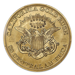 1849 Type I Double Eagle commemorative reverse