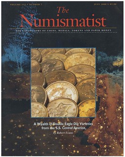 The Numismatist, July 2000 cover